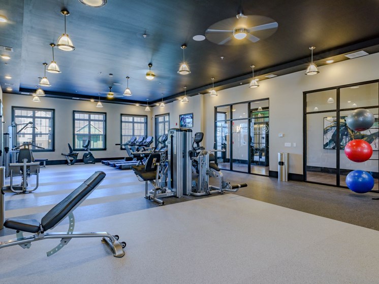 State Of The Art Fitness Center at Abberly Square Apartment Homes, Waldorf, MD, 20601